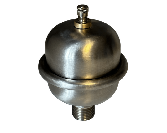 Mini Expansion Vessel Shock Arrestor Anti Water Hammer 1/2" BSP with Optional Tee
