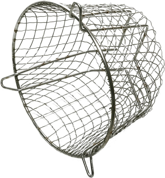 Universal Circular Guard Basket Cage Cover Stainless Steel, 7" Dia x 4" D