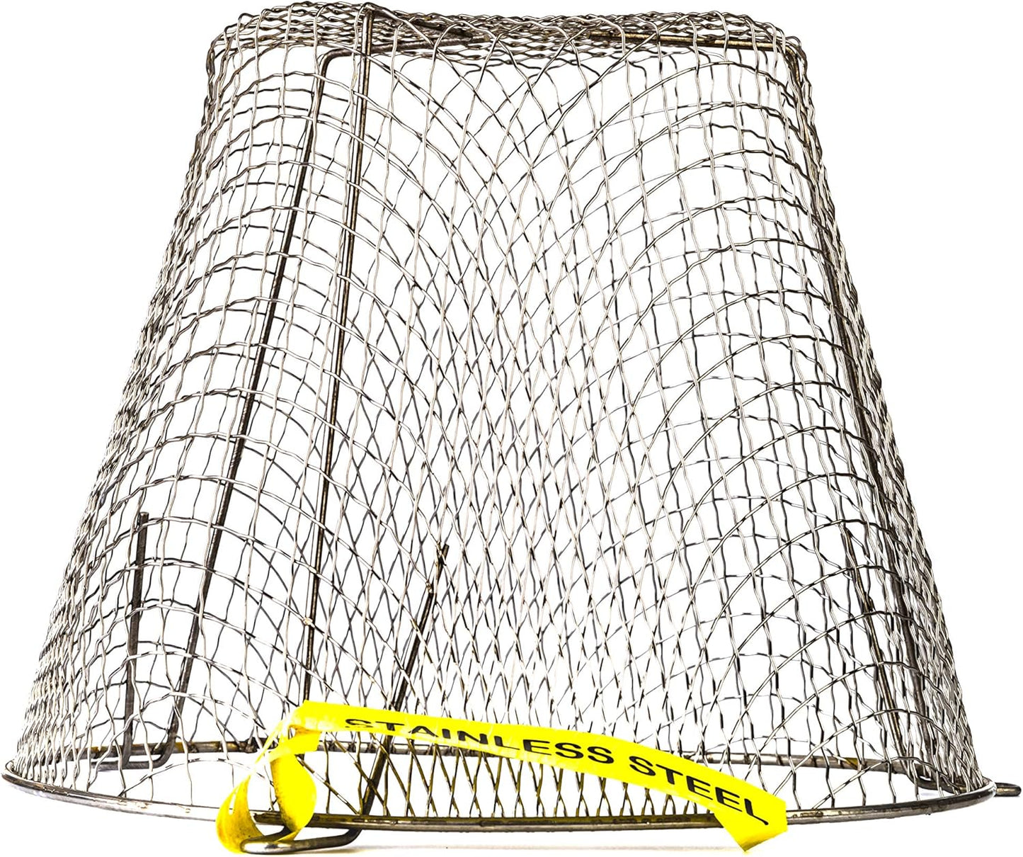 Universal Circular Guard Basket Cage Cover Stainless Steel, 11.5" Dia x 9" D