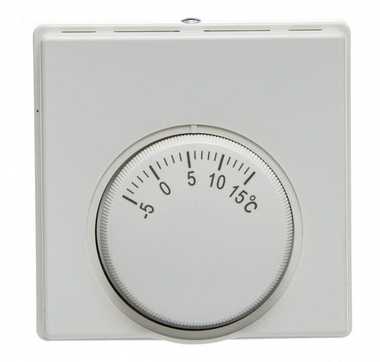 Frost Protection Room Thermostat Stat 10A Volt Free -5° to 15°C TC-FROST