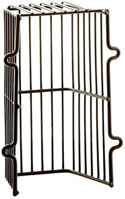 Universal Plastic Coated Rectangular Overflow Guard Basket Cage Cover Brown 8''L x 4''W x 3''D