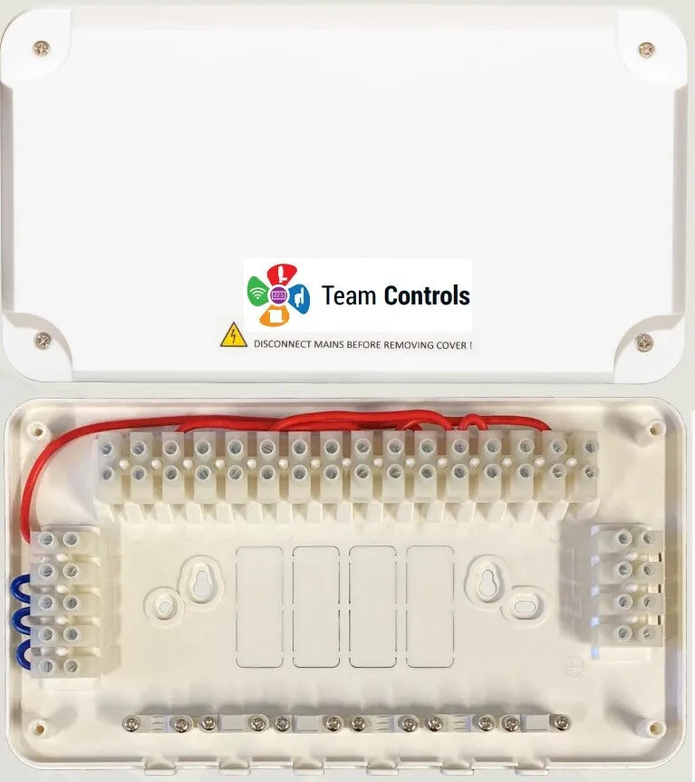 Team Controls 16 Way Wiring Centre Junction Box S Plan or Y Plan Systems TC-WC