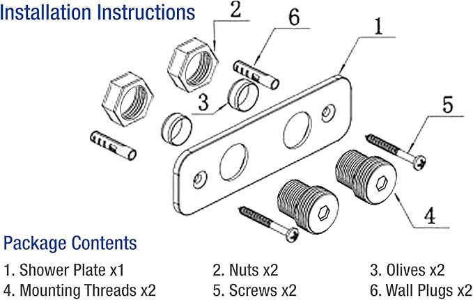 Easy Fixing Plate Bracket for Mini Douche Shattaf Thermostatic Shower Valve