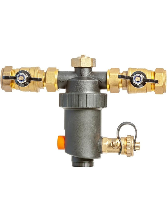 Micro Magnetic Compact Boiler Filter 22mm for Central Heating