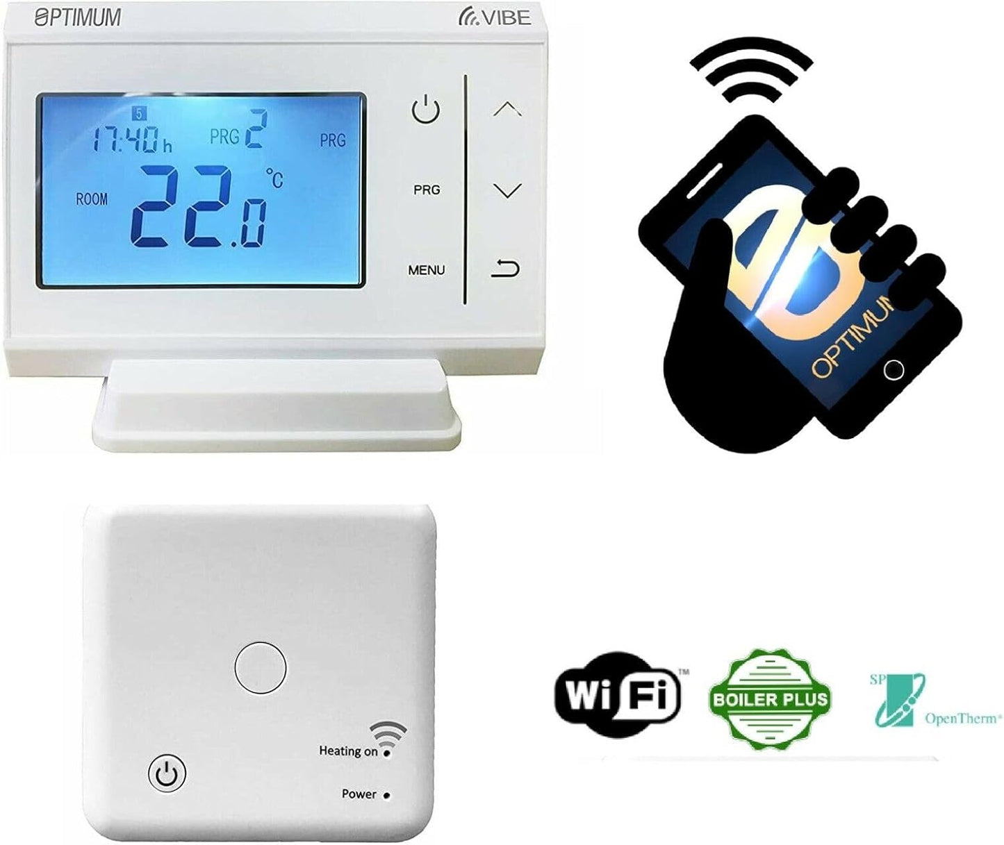 WiFi RF Smart Programmable Wireless Room Thermostat